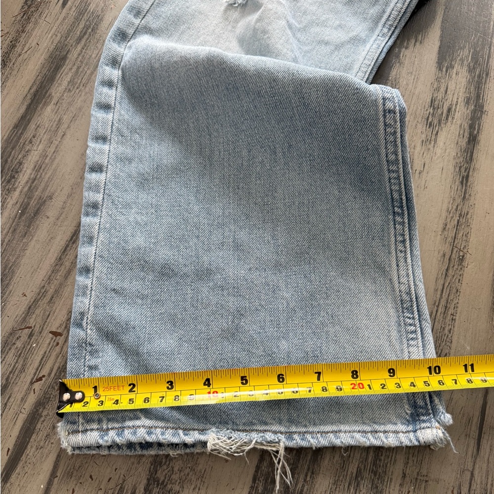 Hollister Men's Light Blue Distressed Jeans Y2K - Picture 6 of 11